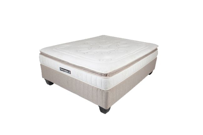 Sleepmasters Premier Medium Bed, King Bed Base And Mattress Set
