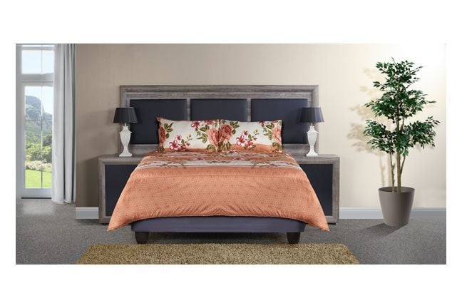 Kenton 2 Piece Bedroom Suite Two Tone, How To Add Padding Headboard
