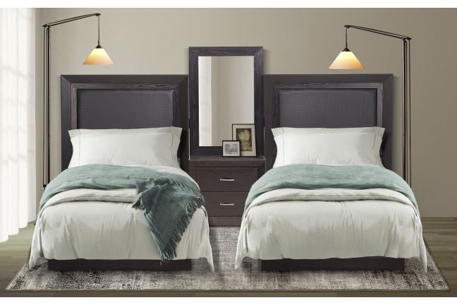Oliver Twin Bedroom Suite Sleepmasters, Western Twin Bed Frame