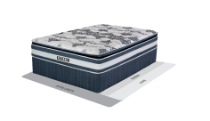 Restonic Nepal 137cm (Double) Plush Bed Set Extra Length