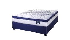 Serta Wellness Rosalie 152cm (Queen) Plush Bed Set Standard Length