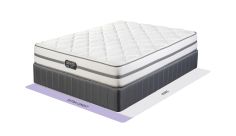 Simmons Aurelia 152cm (Queen) Plush Bed Set Extra Length