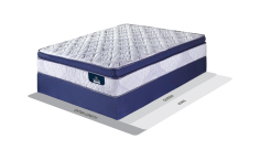 Serta Avalon 137cm (Double) Plush Bed Set Standard Length