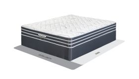 Sleepmasters Seattle 152cm (Queen) Firm Bed Set